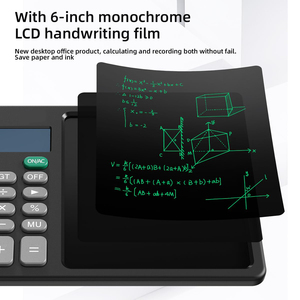 12-Digit Electronic Drawing Board LCD Writing Board with Stylus Notepad Accountant Electronic Calculator New Product - Product Image 3