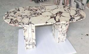 Mármol Natural Calacatta <span class=keywords><strong>Viola</strong></span> de Alta Calidad, Moderno, Pulido, Diseño Personalizado, Duradero, Consola Lateral para Sala de Estar - Product Image 6