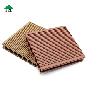 Plancher extérieur personnalisable de couleur de Decking de WPC de 25mm pour le patio commercial - Product Image 1