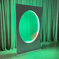 Fontaine cascade LED pour événements de mariage, panneau de bienvenue, support de décoration de fond de scène pour mariage, vente en gros
