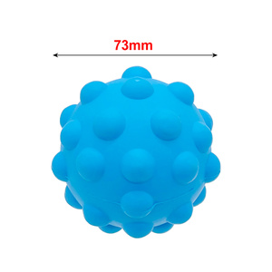 Palla interattiva del giocattolo di masticazione dell'animale domestico della palla del cane stridulo durevole Non tossica di gomma per gli animali domestici - Product Image 3