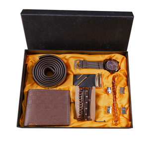 Cadeaux promotionnels d'entreprise, ensembles cadeaux souvenirs d'affaires <span class=keywords><strong>pour</strong></span> <span class=keywords><strong>la</strong></span> <span class=keywords><strong>fête</strong></span> <span class=keywords><strong>des</strong></span> <span class=keywords><strong>pères</strong></span> : portefeuille, ceinture et montre <span class=keywords><strong>à</strong></span> quartz <span class=keywords><strong>pour</strong></span> homme, idées cadeaux d'affaires - Product Image 3