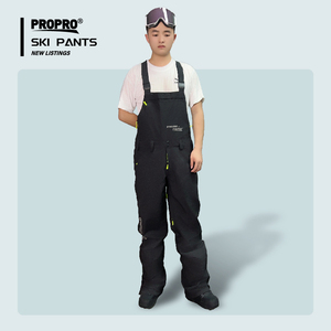 Wholesale Factory Price Snowboard and Ski Pants Bibs Winter Outdoor Sports <strong>Overalls</strong> Pants Insulated Windproof and <strong>Waterproof</strong> - Product Image 4