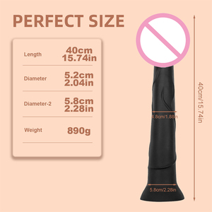 Condón Masculino de Silicona Simulada Extra Grueso, Masturbador Femenino, Dildo, Juguete Sexual para Adultos, Impermeable - Product Image 6
