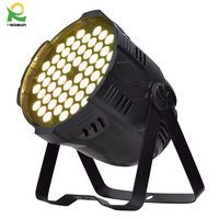 Redsun scène professionnelle DMX 512 activé par le son 54*3W rgb 3in led par éclairage scène disco lumière