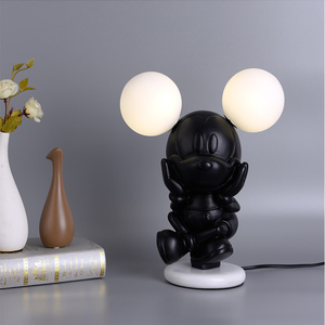 Đèn Bàn Chuột <span class=keywords><strong>Mickey</strong></span> Hoạt Hình Sáng Tạo Kiểu Bắc Âu Mới 2021 Cho Phòng Trẻ Em - Product Image 6