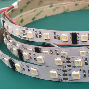 إضاءة Smd 5050 RGBWW WRGBCW 5in 1, إضاءة led DC12V DC24V 5M 10M ، خفيفة ، واي فاي ، تحكم بواسطة التطبيق ، 10 ، 10 ، ، RGBWW WRGBCW 5in 1 ، جهاز تحكم في التطبيق ، 10 ، واي فاي