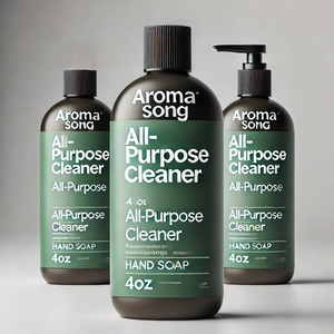 Limpiador multiusos de etiqueta privada Productos químicos para el hogar Baño Cocina Superficie Ventana Inodoro Limpiador líquido 350 ml Logotipo personalizado - Product Image 3