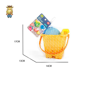 Ensemble de 5 jouets de plage en PE souple et silicone, seau à sable, pelle, râteau, arrosoir, ensemble de jeux de sable d'été pour enfants en plein air - Product Image 6