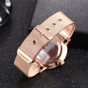 Ultra-thin Mesh Band Men Watch Luxury Fashion Watch Men Business Casual Simple Quartz <b>Clock</b> Stainless Steel Wristwatch Relogio - Product Image 6