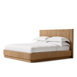 Chất Lượng Cao Mới Hiện Đại Phong Cách Vua Kích Thước Giường Gỗ Đồ Nội Thất Phòng Ngủ Thạc Sĩ Đôi Giường Phòng Ngủ - Product Image 4