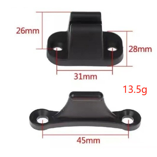 สีดำ ไม่มีสกรู