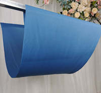 Drapé de plafond de mariage en tissu de mousseline de soie blanche pour événements, fêtes, banquets, draperies pour cérémonie, scène, toit, décoration d'hôtel