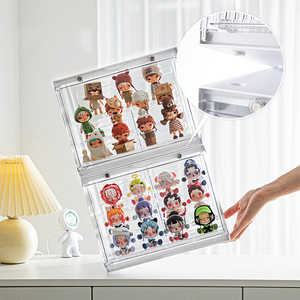 Shimoyama rõ ràng/Trắng chống bụi đứng đồ chơi tổ chức hộp mù hiển thị trường hợp Lắp Ráp búp bê quà lưu niệm tượng nhỏ bộ sưu tập hộp - Product Image 4