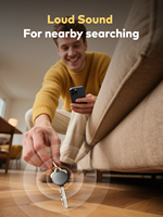 Airtag, traceur intelligent d'objets pour clés, bagages, sacs, compatible iOS, étanche, mini, rechargeable, anti-perte