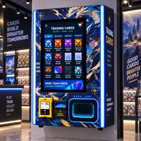 Distributeur mural intelligent de cartes à collectionner compact pour cartes à échanger et accessoires