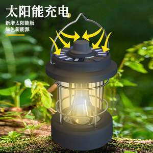 Camping Lantern Led <b>Light</b> 30000 Hours Lifespan <b>Waterproof</b> Outdoor Use - Product Image 2