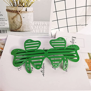 Wholesale St. Patrick's Day <strong>Glasses</strong> Frame Headbands Irish <strong>Shamrock</strong> Costume Accessories For Patty's Day <strong>Party</strong> Supplies - Product Image 3
