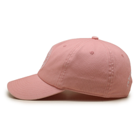 Gorra de Béisbol DIMEI Modelo 253613 Unisex con Logotipo Personalizado en Relieve, Estilo Cola de Caballo, 6 Paneles, Lona Ajustable, Patrón de Letras, Tela Común