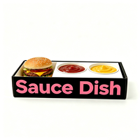 Boîtes personnalisées en carton recyclable pour sauces, style sauce à tremper, pour hamburgers et poulet frit – Personnalisation usine