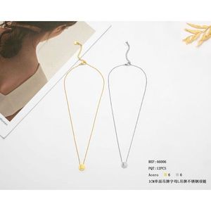 Collar con Colgante de Letra L de Acero Inoxidable, Cadena de Serpiente, Joyería Minimalista Unisex para Uso Diario, Regalo - Product Image 3