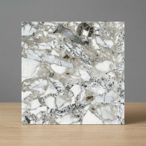 Legend Crema 600x600mm 20mm Glossy Porcelain Tiles Cream Marble Effect Contemporary Interior Flooring Swimming Pool Tile - Product Image 3