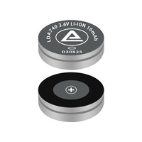 Baterai Sel Tombol Lithium Ion Isi Ulang LDA740 3.6V 16mAh Diameter 7mm Tipis 4.3mm Untuk Earbud TWS Perangkat Pintar yang Dapat Dipakai