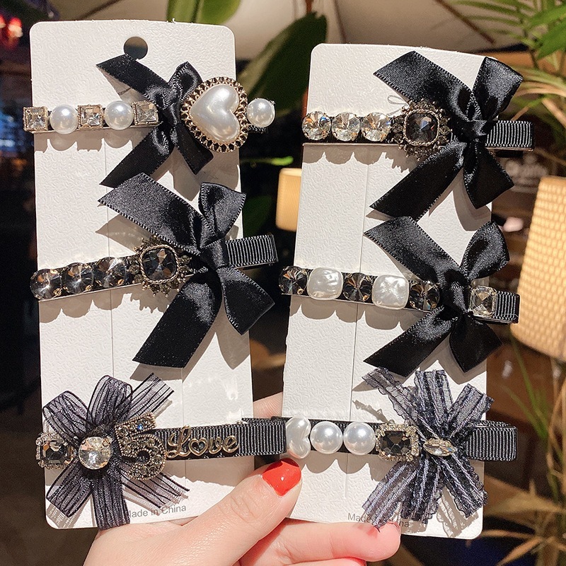 Elegant Large Butterfly Knot Hair Clips