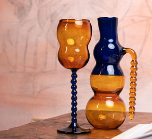 <span class=keywords><strong>Verre</strong></span> à <span class=keywords><strong>vin</strong></span> en forme de gourde confits multicolore, sur mesure, 3 pièces - Product Image 4