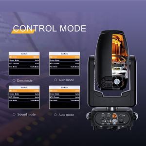 Sheled Led 3in1 300w sahne ışıkları ışın 300 işın ve spot & yıkama gökkuşağı renk hareketli kafa nokta Led siyah çerçeve kulübü bar düğün ışıkları - Product Image 4