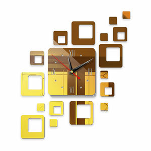 <span class=keywords><strong>Horloge</strong></span> murale 3D miroir acrylique auto-adhésif de Style moderne, <span class=keywords><strong>horloge</strong></span> murale <span class=keywords><strong>autocollante</strong></span> pour la décoration de la maison - Product Image 5
