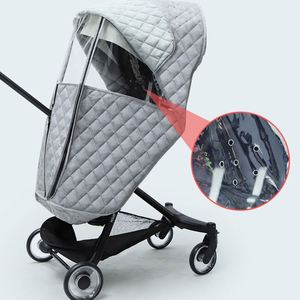 Couverture de pluie coupe-vent pour bébé, protection intégrale, couverture de pluie épaisse pour bébé en hiver, pour poussette - Product Image 3