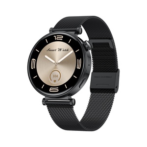 Montre intelligente Amoled 1.32 "Pression d'oxygène dans le sang Période menstruelle féminine <span class=keywords><strong>Suivi</strong></span> boursière Contrôle vocal Montre intelligente HK41 - Product Image 4
