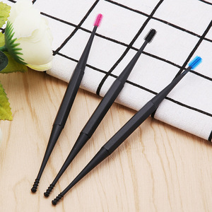 ไม้แคะหู Baiyi แบบสองหัว หมุนได้ 360 องศา ทำจากซิลิโคน ปลายอ่อนนุ่ม สำหรับเด็ก - Product Image 1