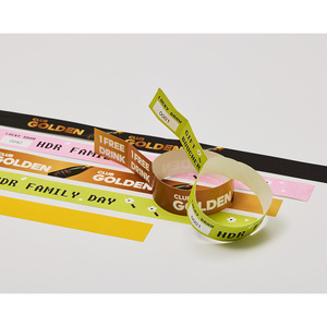 [AnyWristband] Bracelets-coupons pour événements sportifs et jeux, pour fêtes et rassemblements, type de coupon : Bracelets TYVEK - Product Image 2