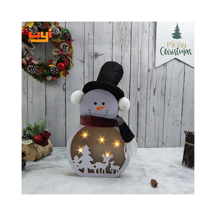 Christmas LED Light Up Snowman For Holiday Decoration