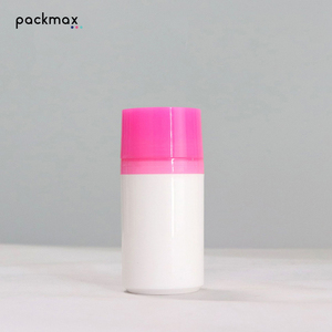 Factory Custom 50ml PP Cylinder Roll-On <b>Bottle</b> with Hot Stamping Deodorant Perfume & Essential Oil Body Care Packaging - Product Image 2