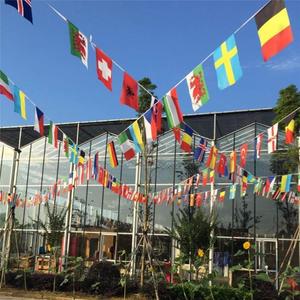 Bannière de drapeaux de 100 <span class=keywords><strong>pays</strong></span> personnalisée, durable, imperméable, en polyester, pour décoration de fête mondiale, clubs sportifs, grande ouverture - Product Image 6