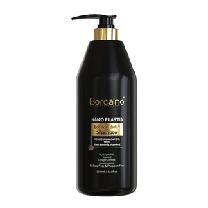 Shampoo Nano Plastia Botox Biotine P3 Nourrit <span class=keywords><strong>et</strong></span> répare les cheveux abîmés par les outils thermiques <span class=keywords><strong>et</strong></span> les processus chimiques, maintient une bonne santé des cheveux - Product Image 5