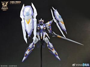 SNAA Aegis Knight Acilles Round Table Knights 1/144 Kit de Modelo de Anime en PVC - Product Image 2