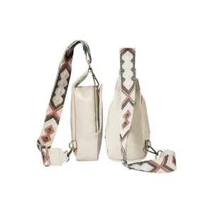 Sacs à bandoulière en cuir pour hommes Mini sac à dos mouche d'eau personnalisé pour femmes Mini sac à dos sangle en Pu poitrine 2023 sac de ceinture - Product Image 1