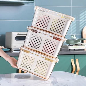 Creative Vegetables Fresh <b>Containers</b> Fruit Storage Box Organizer Fridge Refrigerator Storage Boxes&bins for Household - Product Image 4