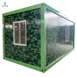 Maison conteneur modulaire préfabriquée en kit pour entrepôt, magasin, clinique, abri d'urgence, salle de <span class=keywords><strong>stockage</strong></span> - Product Image 2