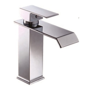 Populaire banheiro unico punho quente luz fria torneira pia torneira levou matériel de bronze torneira da bacia - Product Image 4