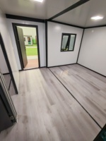 Maison conteneur préfabriquée extensible de luxe 20 pieds 40 pieds à prix abordable, design moderne, étanche et résistante aux ouragans, avec salle de bain