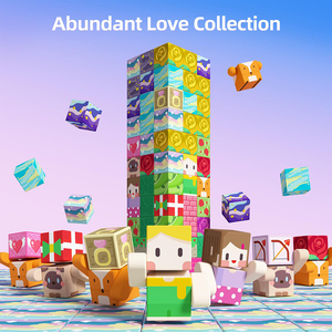 Mini mundo educativo para niños, bloques de construcción magnéticos, juguete de imán cuadrado, modelo de montaje, juegos de plástico - Product Image 5