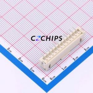 ZX-XH2.54-12PLT Wire-to-<b>Board</b> Pin Header SMD,P=2.5mm Connector 1x12P 2.5mm Vertical <b>Mount</b> XH - Product Image 2