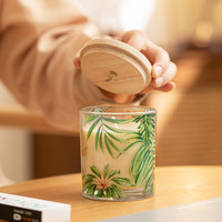 Lilien-Duft Sojawachs-Kerze im Becher, Lufterfrischender Aroma-Geschenkartikel für Gastgeberinnen, Freunde & Beste Freunde, in Geschenkbox