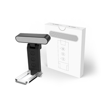 Luz de Lectura Ajustable de Silicona con 5 Colores de Luz, Batería de 700 mAh, Control de Temporizador, 12 LED, Recargable por USB, para Leer