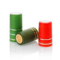 Liquorpac Capsules thermorétractables personnalisées avec logo en Emboose Capsule en PVC avec languette déchirable pour bouteille d'huile d'olive de vin Liuqor